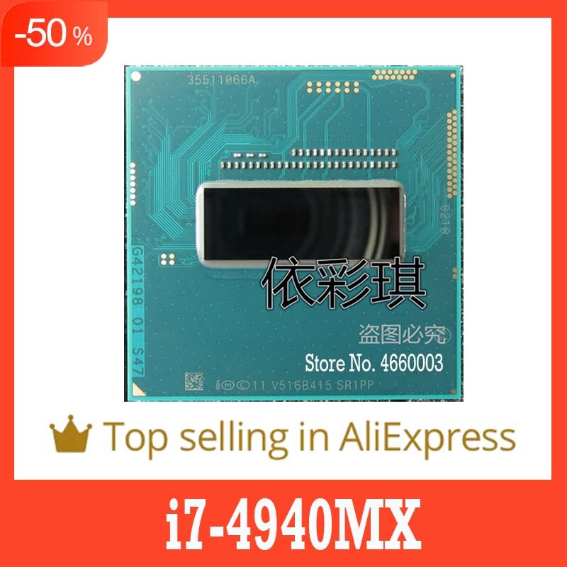 40% off I7-4940MX SR1PP CPU I7 4940MX μ 3.1G-..